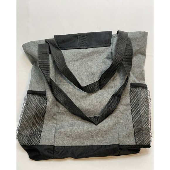 Intel bag 14" x 15" top handle backpack Leed's gray black - Picture 2 of 5